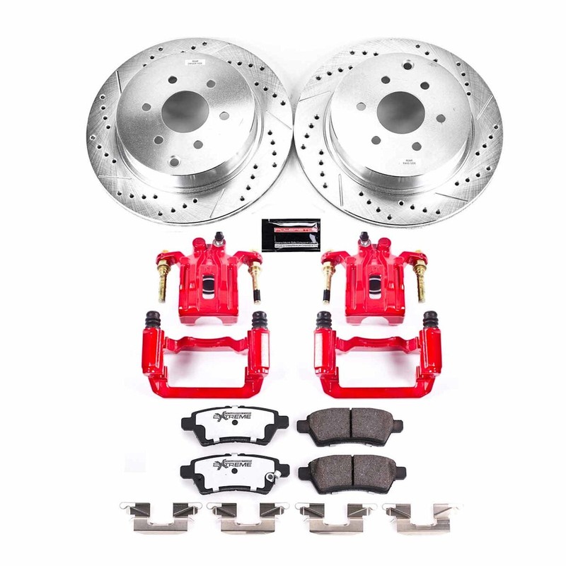 KC147-36 Powerstop Brake Disc and Caliper Kits 2-Wheel Set Rear for Pathfinder gallery