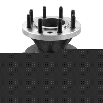 Pronto Rotor BR54033 Ft Hub&Rotor Ve