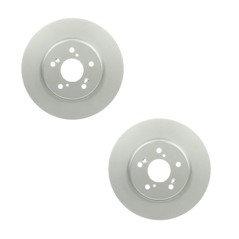 Bosch Pair Set of 2 Front Vented 296mm Disc Brake Rotors For RDX CR-V Crosstour
