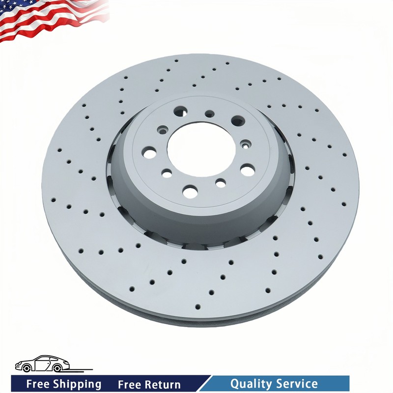 Set of 2 Front 380mm Brake Disc Rotors For BMW F80 F87 F82 M2 M3 M4 2015-2020 gallery