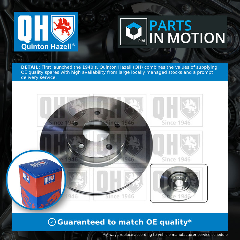2x Brake Discs Pair Vented fits MAZDA 6 GJ 2.2D Front 2012 on 297mm Set QH New