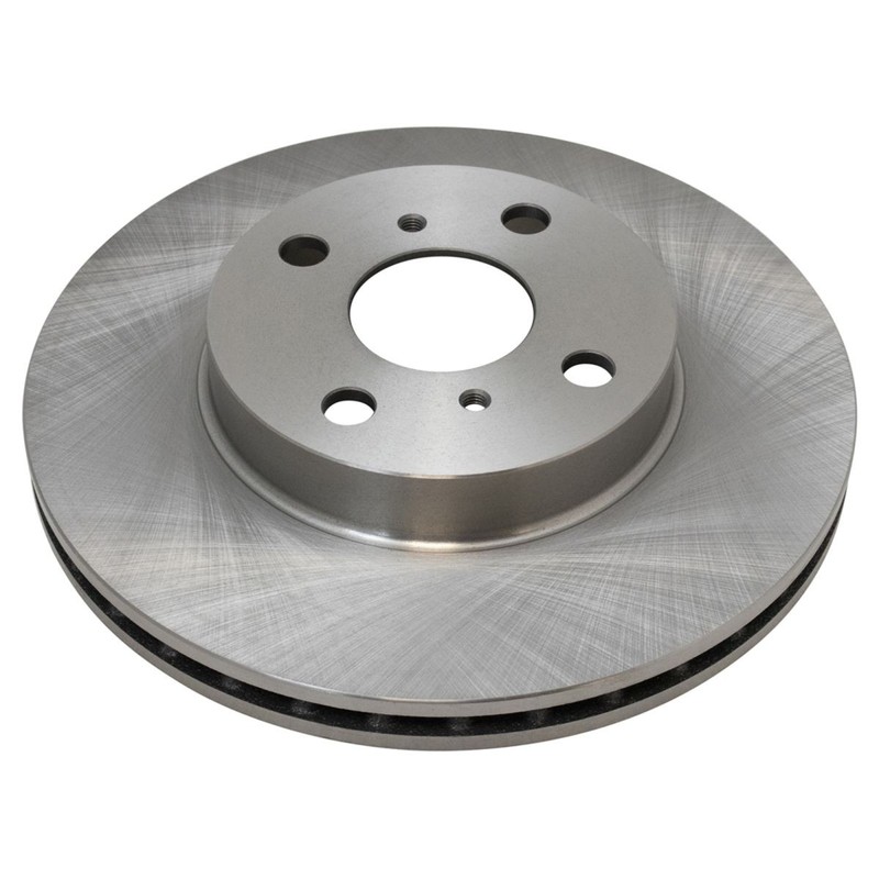 TRQ Front Disc Brake Rotors Pair Set 4 Stud for 93-02 Corolla Prizm gallery