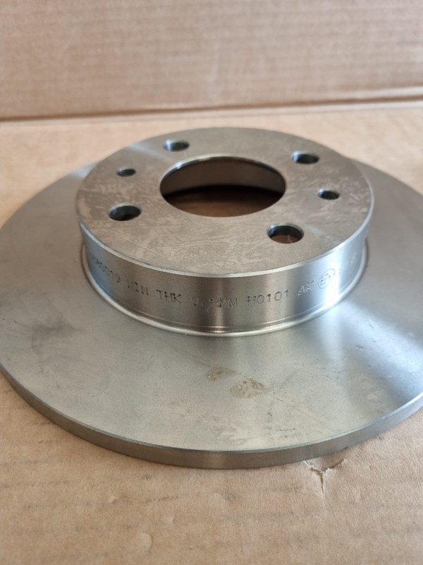 Front Brake Discs x2 240mm for FIAT 500 PANDA Cinquecento Tipo BRAVO FORD KA gallery
