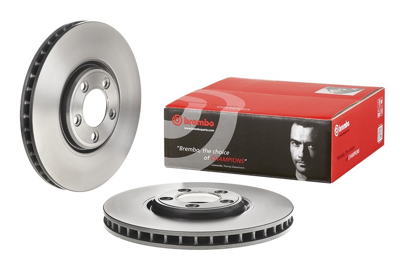 For Jaguar S-Type XJ8 Vanden Plas Front Disc Brake Rotor UV Coated 320mm Brembo
