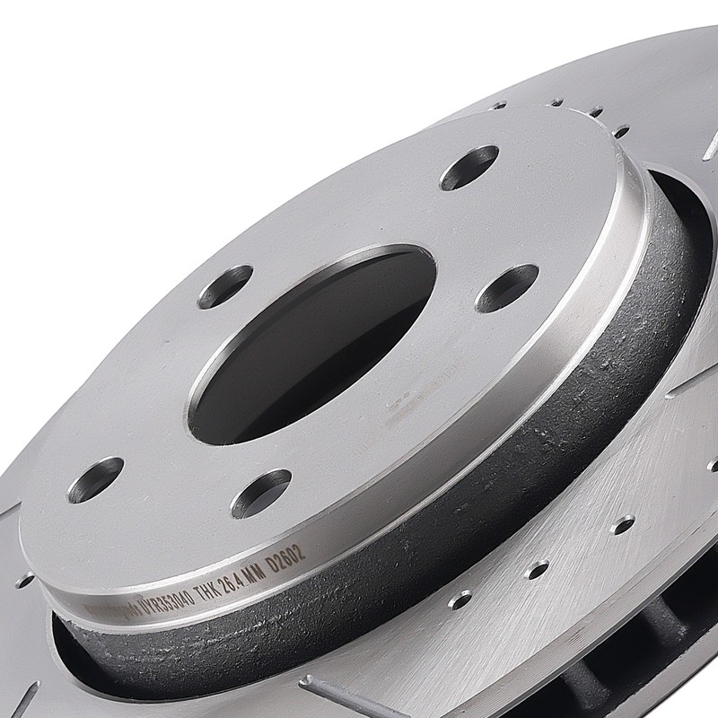 Front Rear Brake Rotors Ceramic Pads Kit for Jeep Wrangler 2007-2017 D1273 D1274 gallery