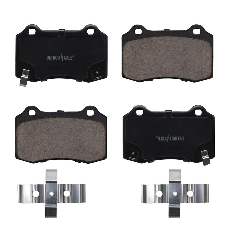 10pc Front Rear Drilled Brake Rotors Pads for Dodge Durango Jeep Grand Cherokee gallery