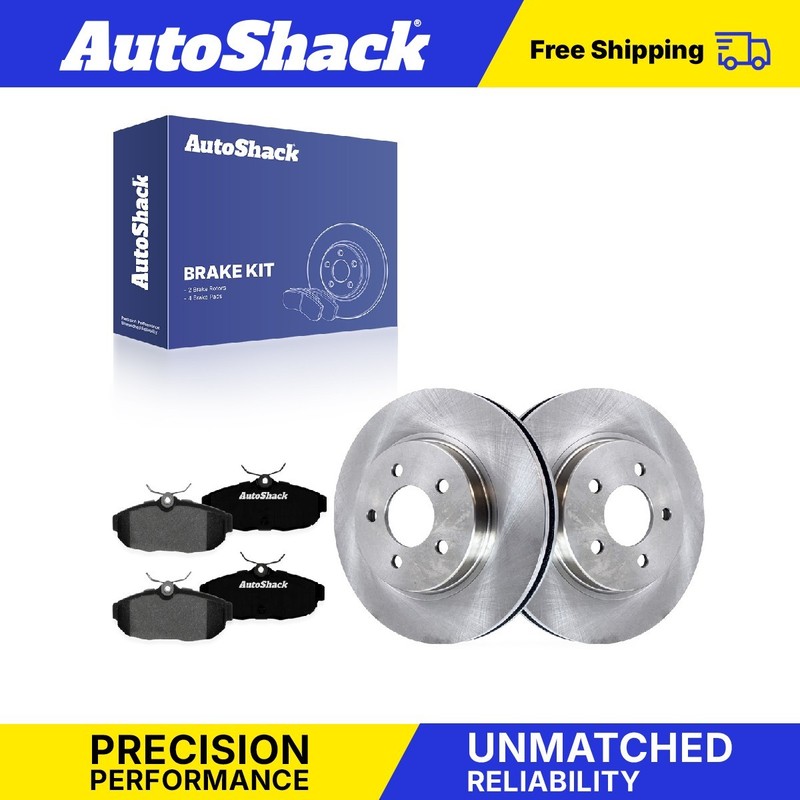 Rear Brake Rotors Premium Pads for Ford, Mustang 2011-2014, RWD V6 3.7L V8 5.0L