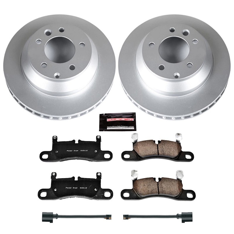 CRK6724 Powerstop 4-Wheel Set Brake Disc and Pad Kits Front & Rear for VW gallery