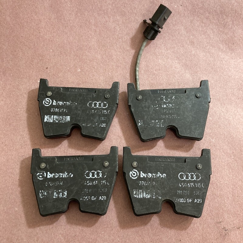 Partial set Audi R8 16-20 Front brake pads for Brembo 365x34mm rotor