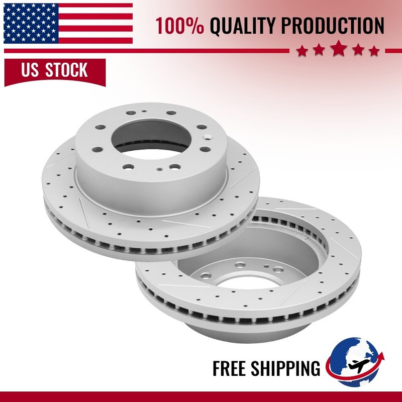 For Chevy Traverse GMC Acadia Buick Enclave Saturn Outlook Rear Disc Brake Rotor