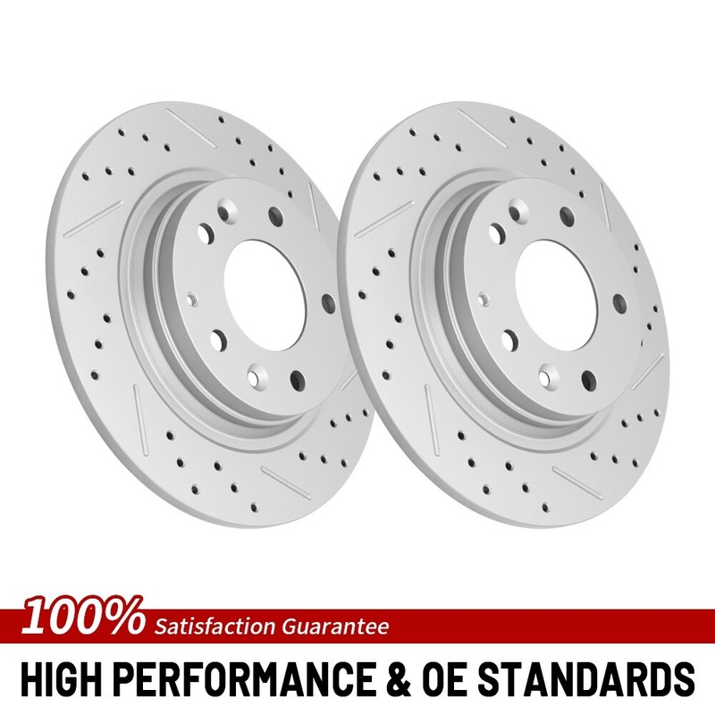 279.7mm Rear Brake Rotor For Ford Fusion & Lincoln Mkz Zephyr Mazda 1998-2015