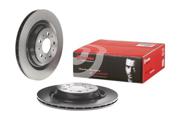 2x Brake Discs Pair Vented fits TESLA MODEL 3 5YJ3 2017 on 335mm Set Brembo New gallery
