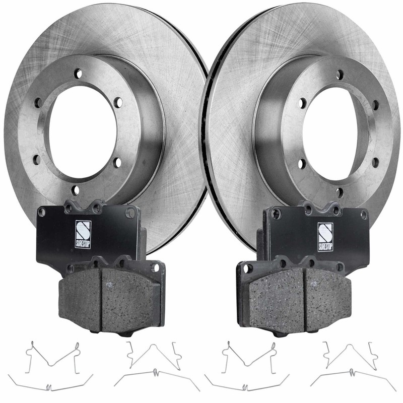 Disc Brake Rotor and Pad Kit For 1986-1988 Toyota Pickup Front