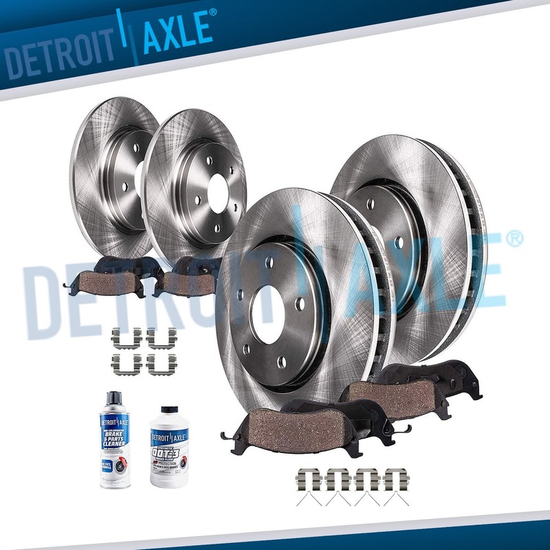 10pc AWD Front Rear Brake Rotors Ceramic Brake Pads for 2018 – 2022 Hyundai Kona