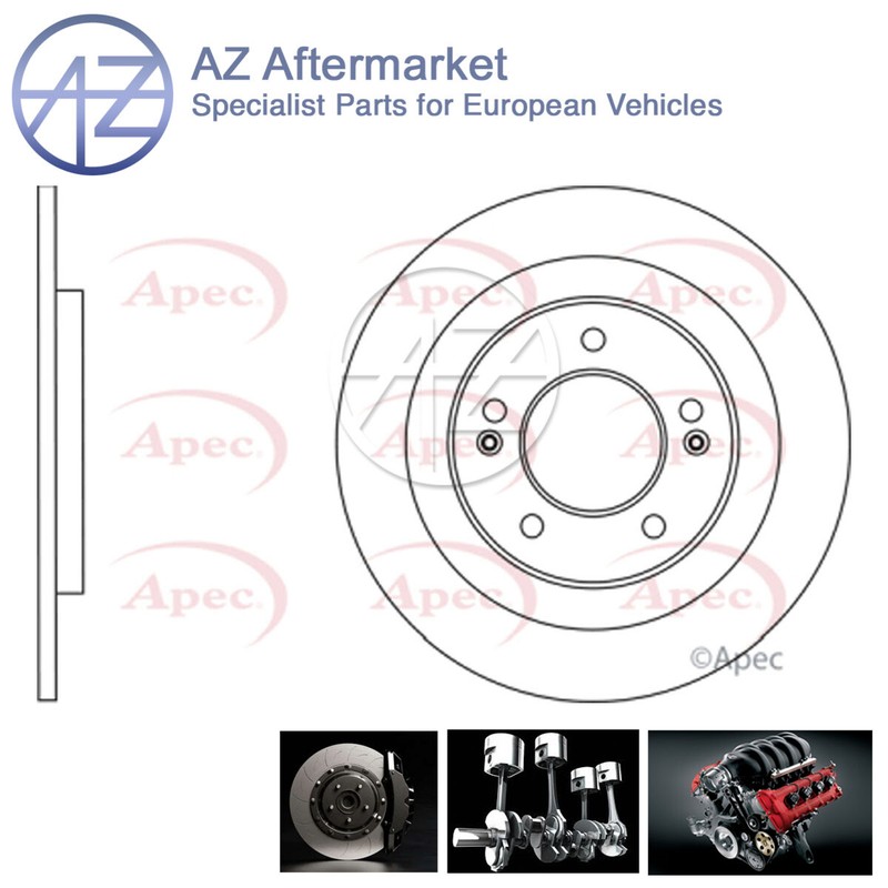 Fits Hyundai i40 2011- 1.6 CRDi 1.7 2.0 AZ Rear 1x Brake Disc #2 584113Z100