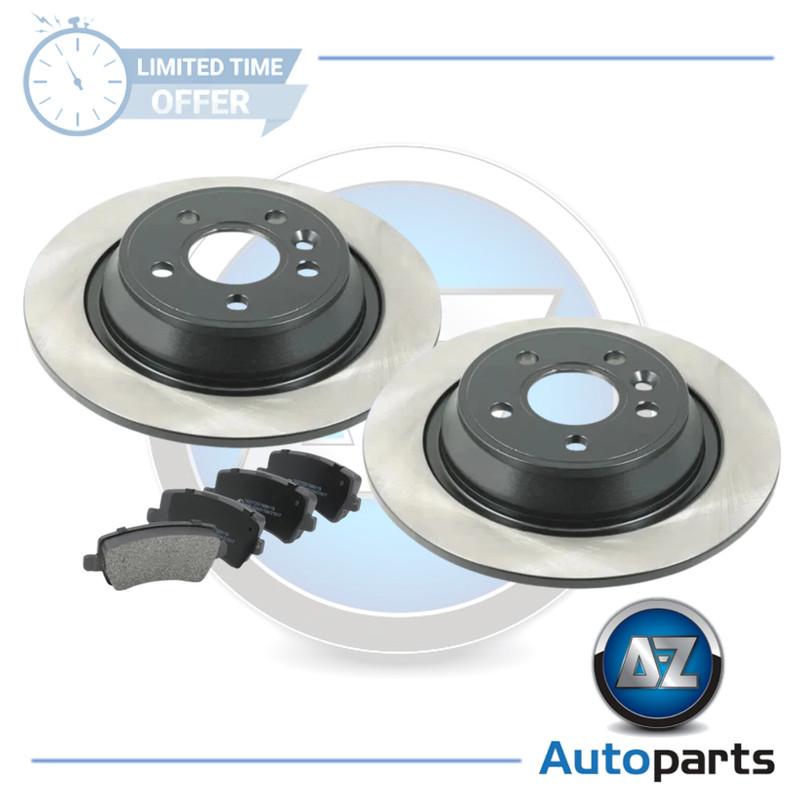 For Range Rover – Evoque L538 2011-2019 Rear 302mm Brake Discs and Pads