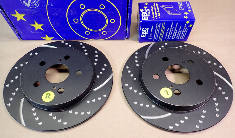 EBC S5KR1310 Stage-5 Superstreet Brake Kit, Rear for Toyota Corolla Matrix