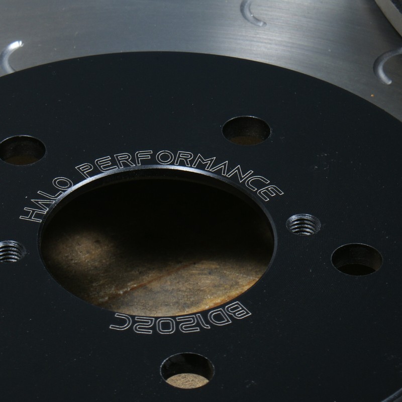 Hyundai I30N 2017-2024 Rear HALO C-Hook Grooved Brake Discs gallery
