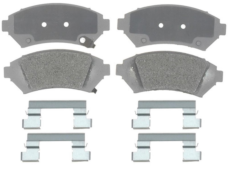 ACDelco Disc Brake Pads and Rotors Kit Front Rear For 2000-2005 Buick LeSabre gallery