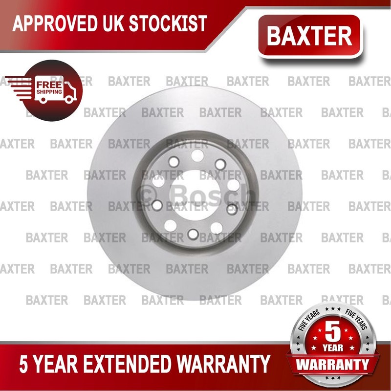 Fits Alfa Romeo Giulietta Fiat 500 Jeep Renegade Baxter Front Brake Disc #1
