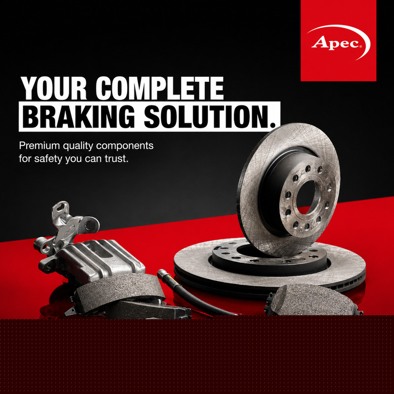 2x APEC Front Brake Discs for CITROËN BERLINGO / BERLINGO 266mm Solid DSK821 gallery