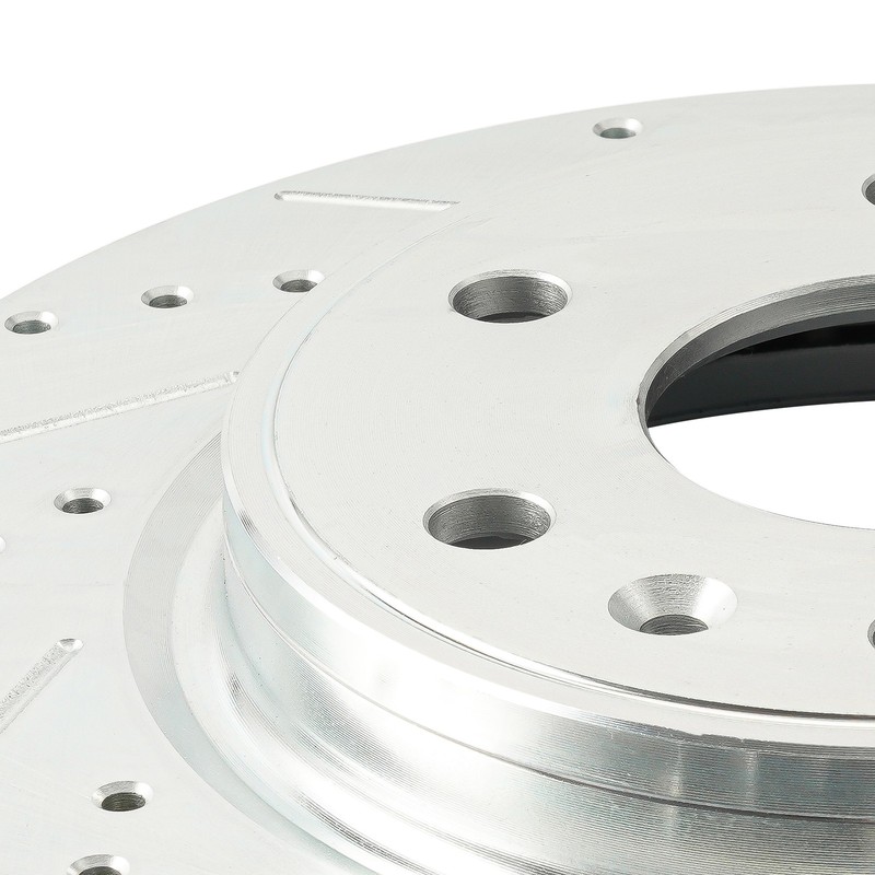 For Chevy Traverse GMC Acadia Buick Enclave Front Drilled Slotted Brake Rotors gallery