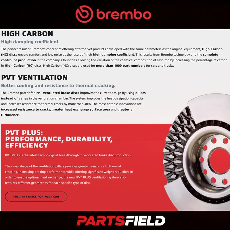 Rear Brembo UV Coated Disc Rotors+NAO Pads for Mercedes Benz SLK 00-16 278mm gallery