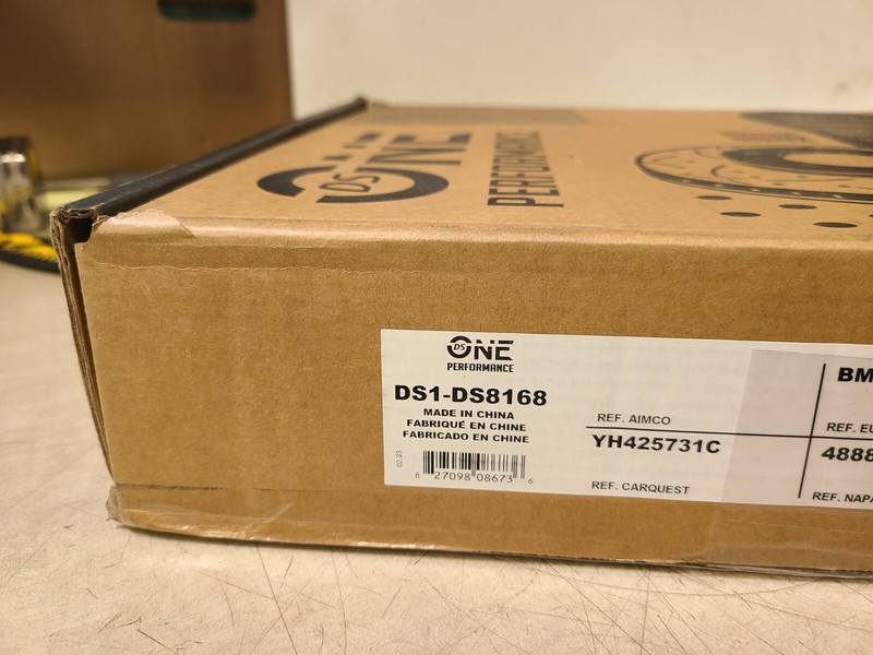 DS One Performance DS1-DS8168 Rotor Drilled And Slotted gallery