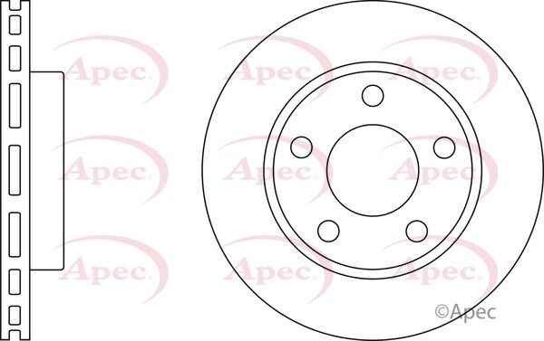 Brake Discs Pair Rear FOR AUDI A4 8D 2.7 97->01 CHOICE1/2 Petrol Apec gallery