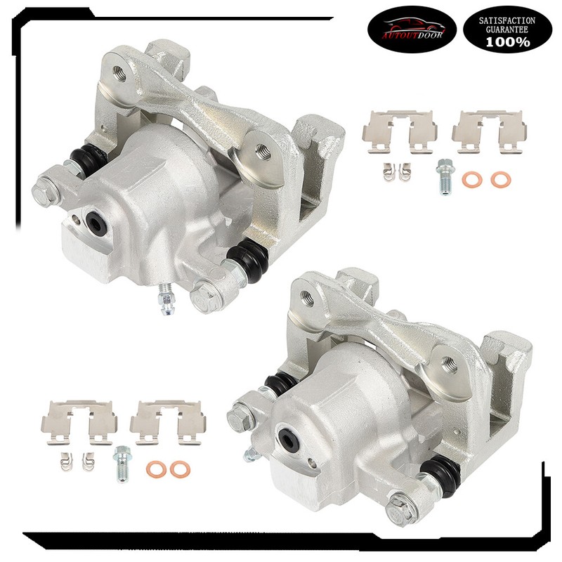 For 2007-2011 Toyota Camry Rear Left Right Brake Calipers w/ Bracket Pair New gallery