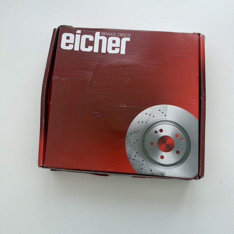 front brake disc x 1 fits mercedes c350cdi w204 322mm Diameter 104221689 Eicher gallery