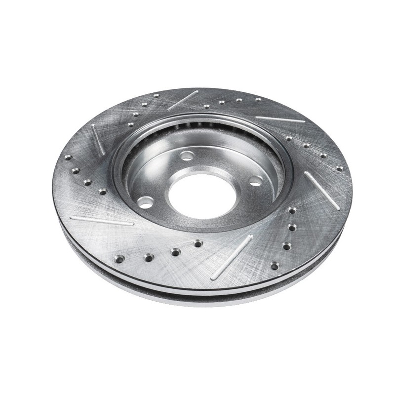 Front DRILLED Brake Rotors for 2000-2002 2003 2004 2005 2006 Nissan Sentra 1.8L gallery