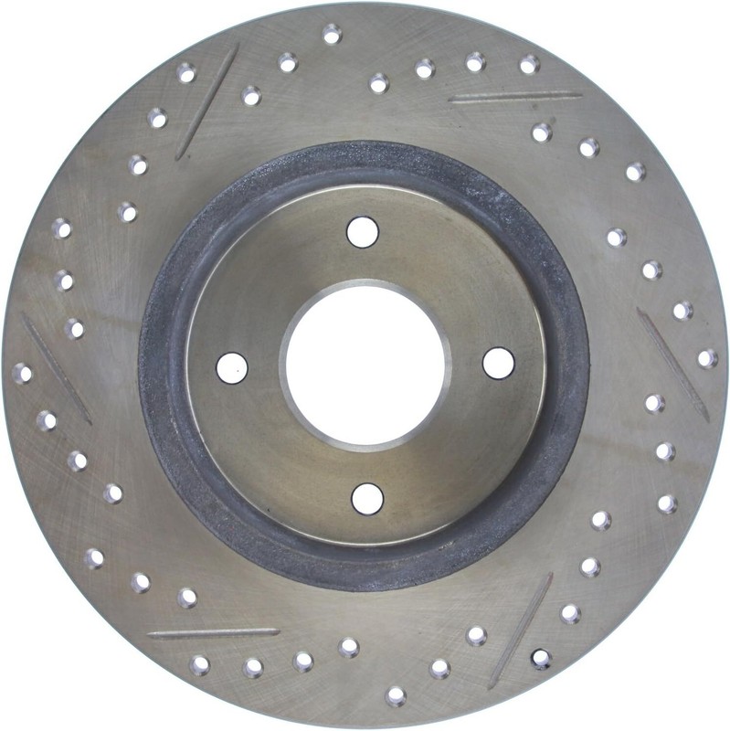 StopTech Sport Drilled & Slotted Rear Left Brake Rotor for 84-85 Nissan 300ZX gallery