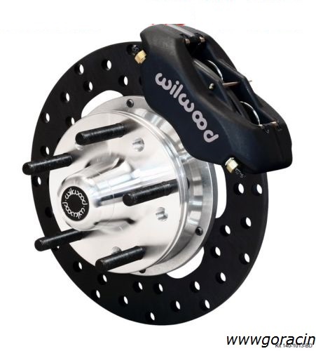 1971-1978 Ford Pinto,Mustang II Wilwood Dynalite Front Drag Brake Kit,Drilled