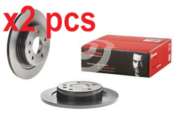 X2 PCS L&R SIDES BRAKE DISC 08.D757.21