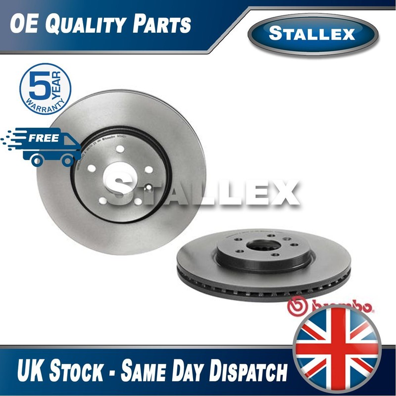 Fits Vauxhall Mokka 2012- + Other Models Brake Disc Front Stallex