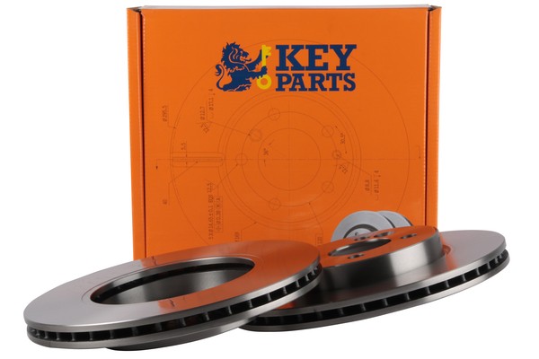 2x Brake Discs Pair Vented Front 280mm KBD4732 Key Parts Set 34116774985 Quality gallery