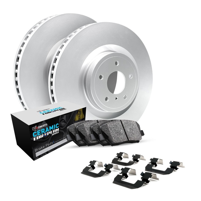 R1 Concepts Wdth1 20001 R1 Brake Rotors Carbon Coated W Euro Ceramic Pads