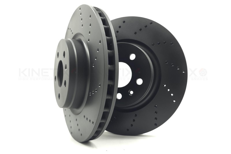 FOR TESLA MODEL S 85 / 60 / 60D / 85D FRONT BRAKE DISCS RACING PADS 355mm X 32mm gallery