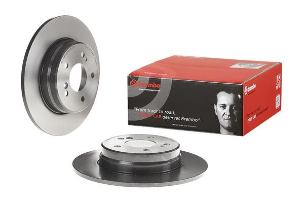 2x Brake Discs Pair Solid fits MERCEDES SLK300 R171 3.0 Rear 09 to 11 M272.942 gallery