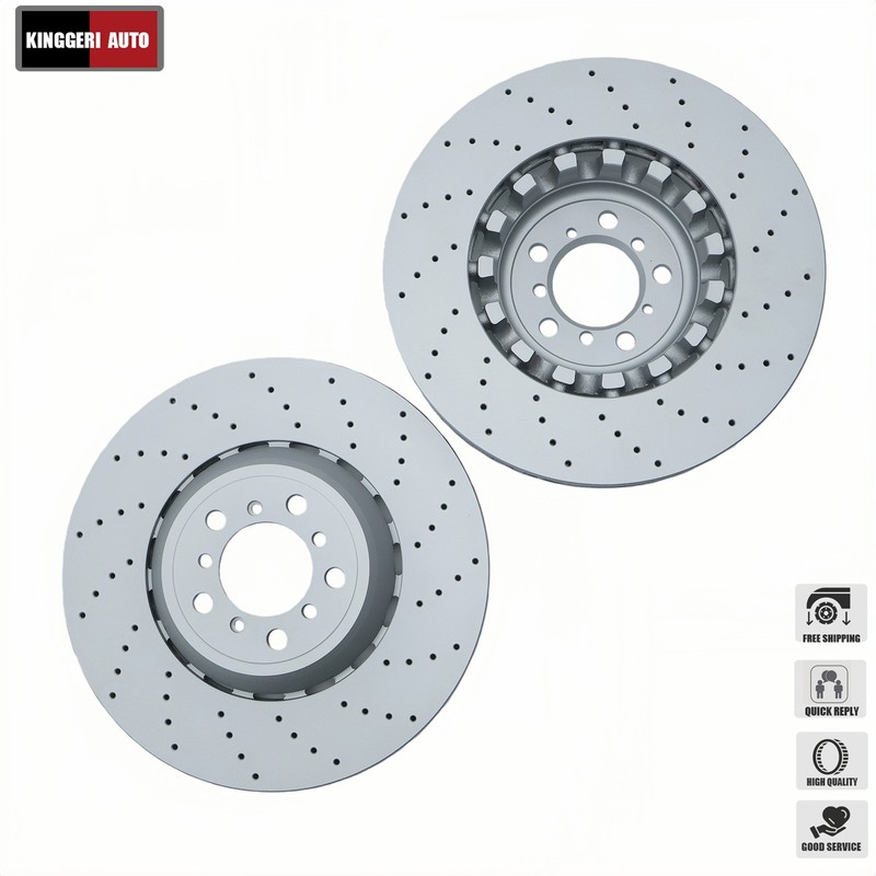 1Pair Front Left&Right Brake Rotor For BMW F80 F82 F87 M2 M3 M4 2015-2020 3.0L gallery