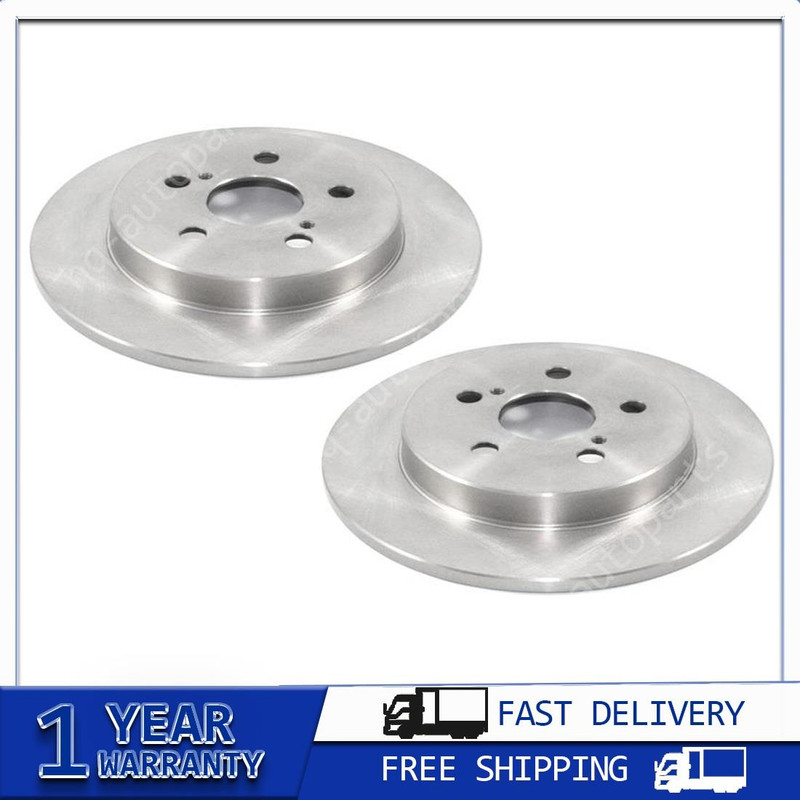 Rear Brake Rotors For Toyota Prius 2019 2018 2017 2016 2015 2014 2013 2012 2011