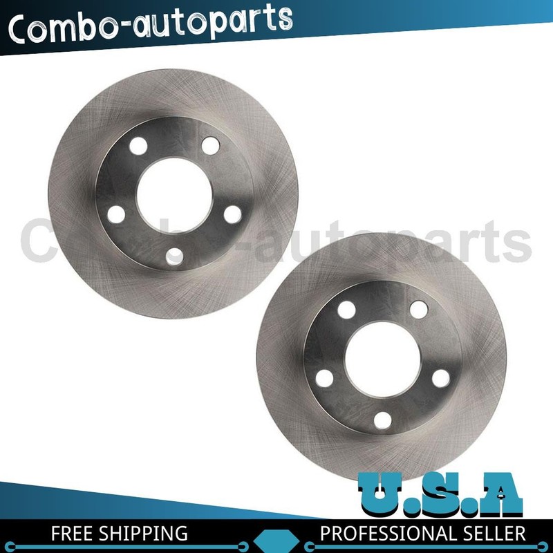 Rear Disc Brake Rotors Fits 1992-1994 Audi 100 Quattro 1995-2004 Audi A6