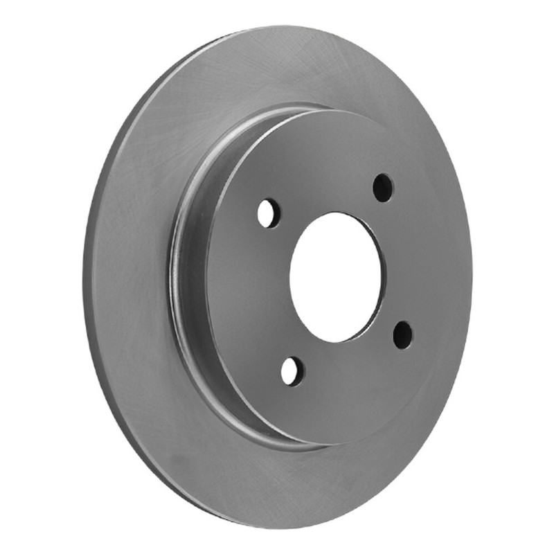 Front Vented & Rear Solid Disc Brake Rotors With Pads For Ford Focus 04-00 gallery