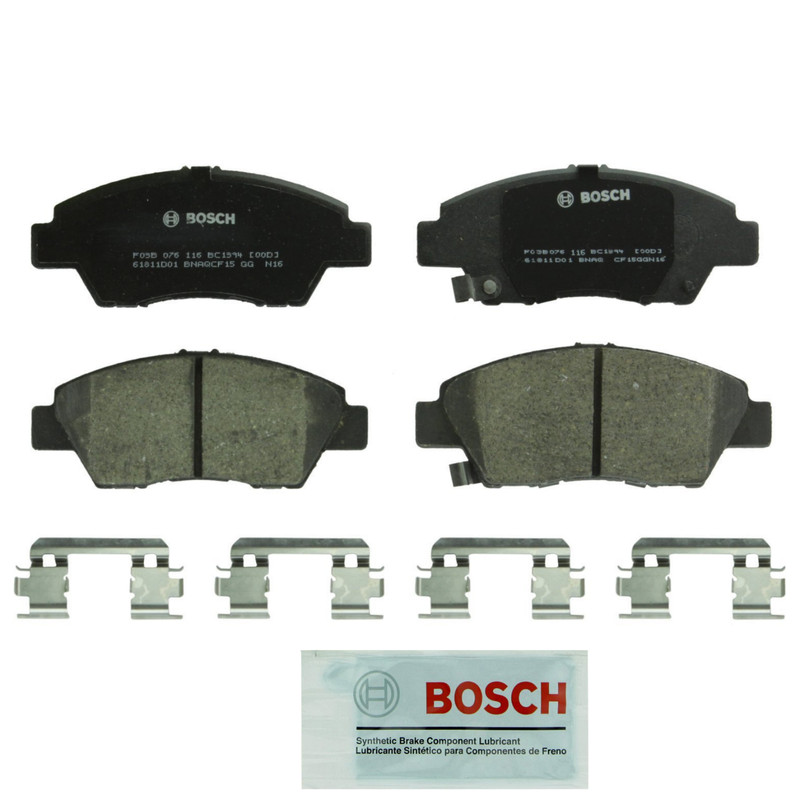 Bosch OEM Front Ceramic Brake Pads Kit For 2009-2020 Honda CR-Z, Fit 12 Yr Warra gallery