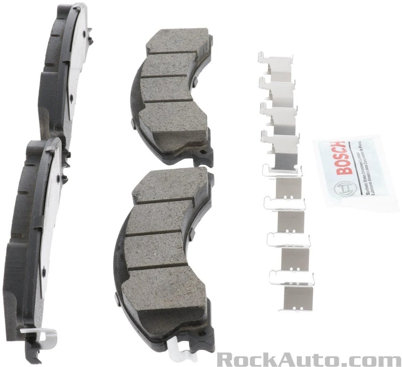 Bosch OEM Front & Rear Brake Pads Kit For 2012-2019 Chevy Lifetime Warranty gallery