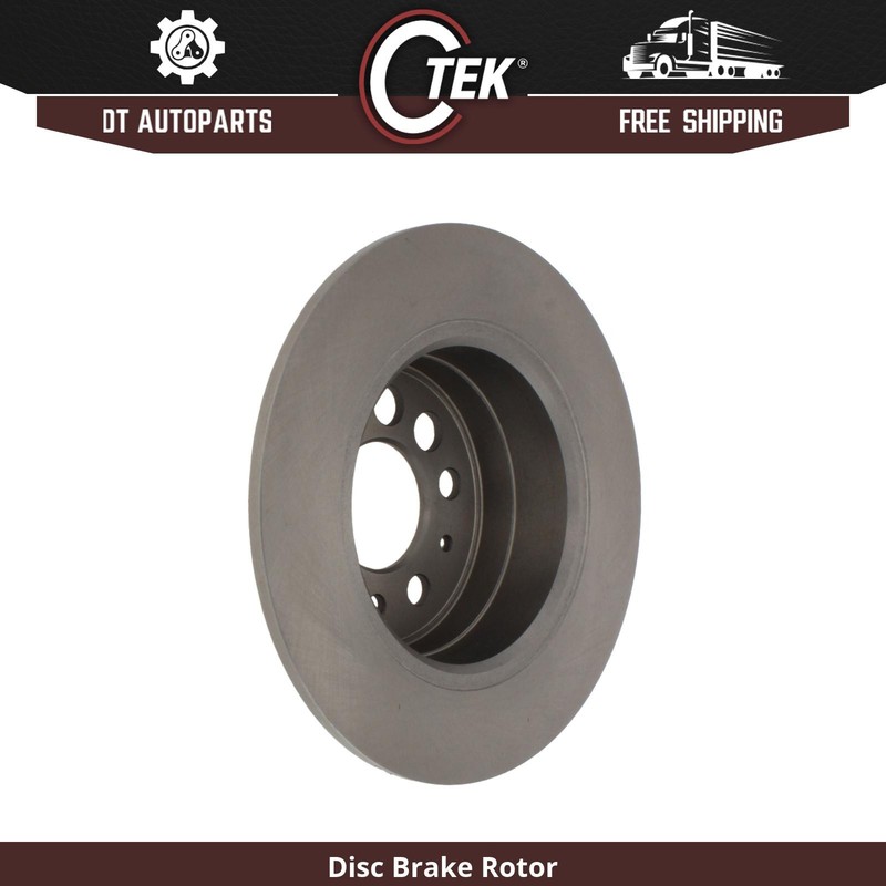 For 1987 Volvo 780 | Centric Rear Disc Brake Rotor | Solid | Free Shipping