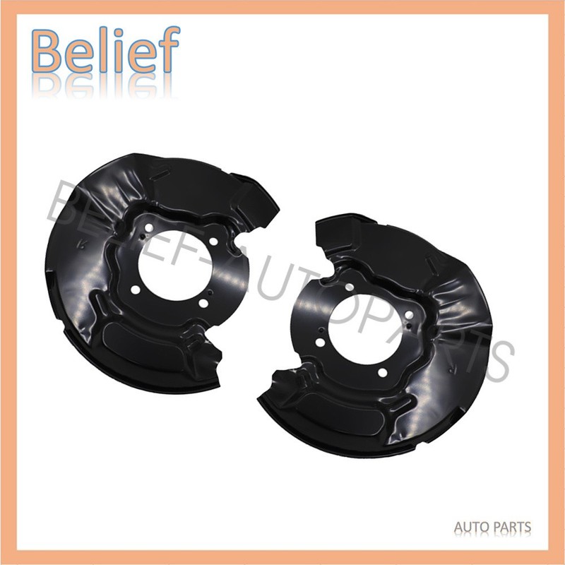 Fit For 1995-2004 Toyota Tacoma 4Runner Set Front Brake Dust Shields