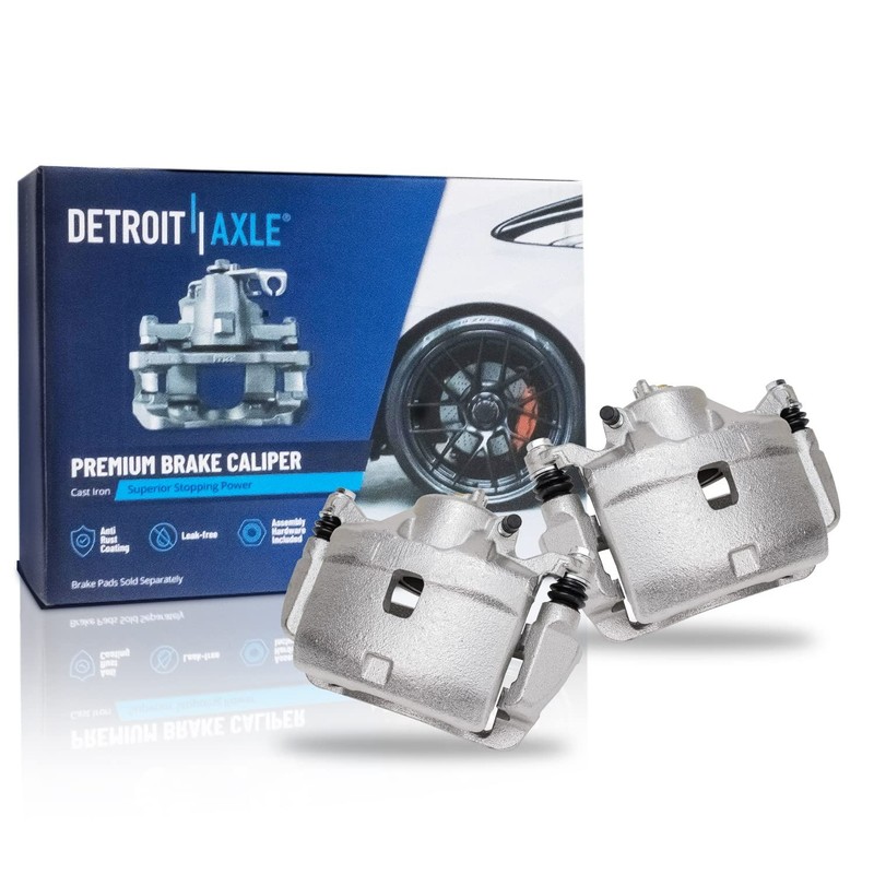 Front & Rear Drilled Rotor + Calipers & Brake Pads for 2003-2011 Honda Element gallery