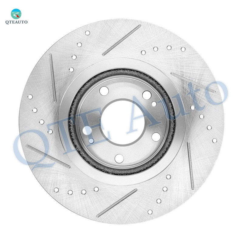 6PC Front 350mm Brake Disc Rotors-Ceramic Brake Pad Kit For 2010-2014 Ford F-150 gallery